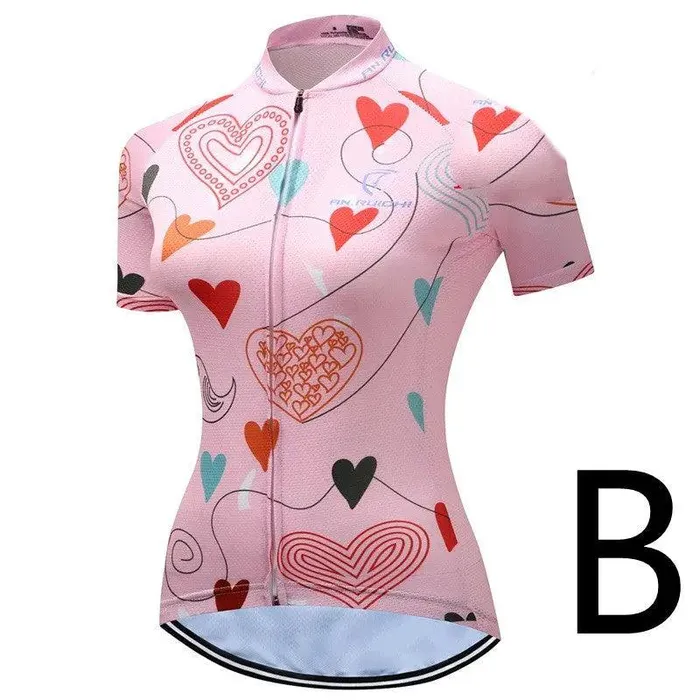 cj Couples Childrens Jersey Girl Suit Summer Sports Jersey Mountain Bike Bicycle Clothing Kit