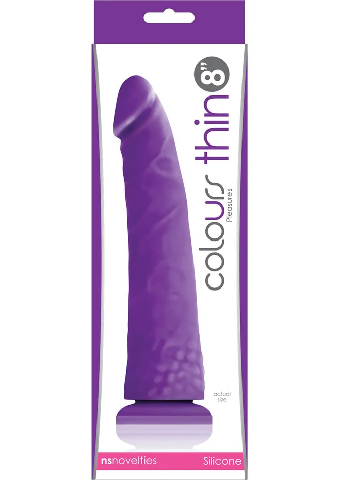 Colours Pleasures Silicone Thin Dildo Colours Dildos