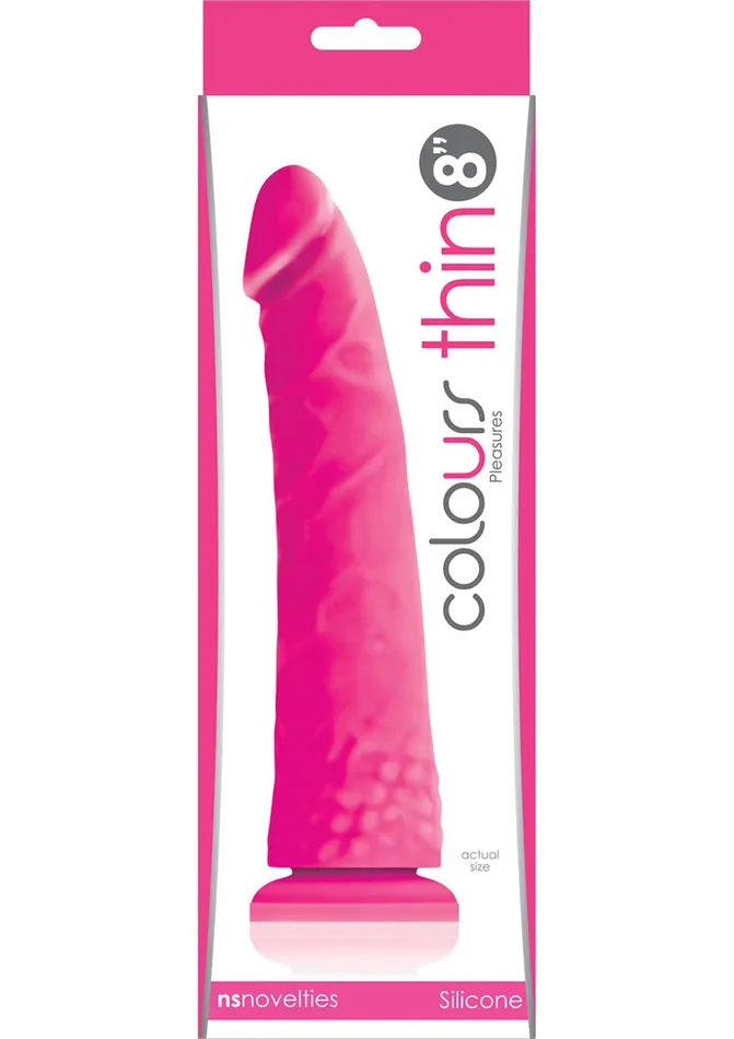 Colours Pleasures Silicone Thin Dildo Colours Dildos