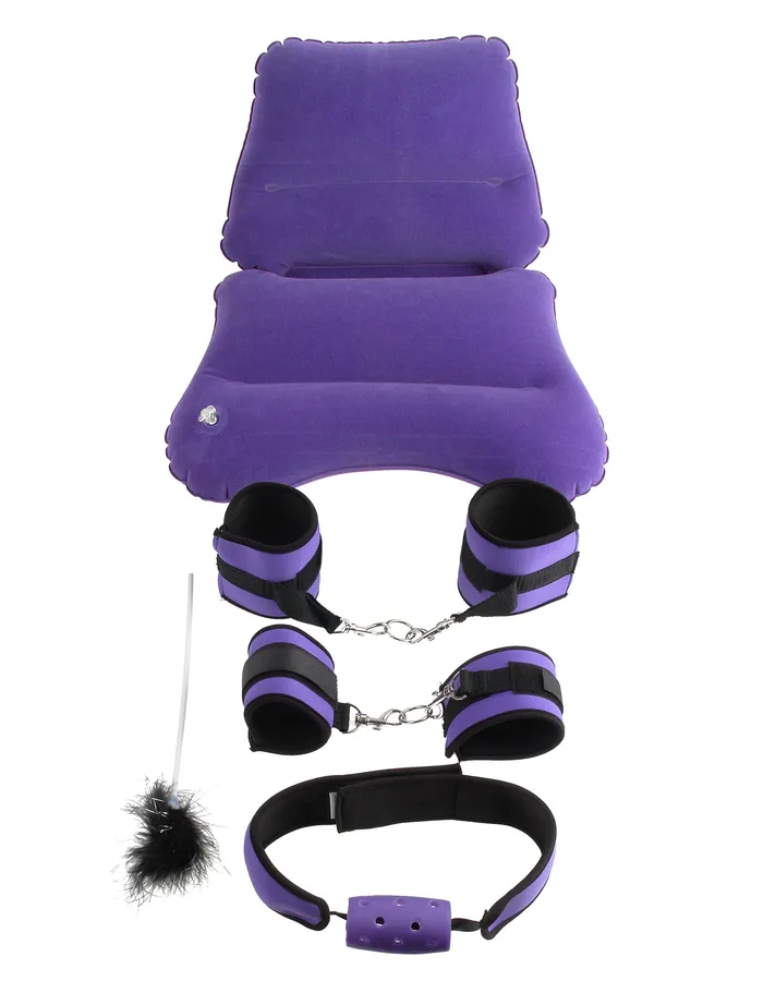 Couples Pipedream Fetish Fantasy Series Purple Pleasure Bondage Set