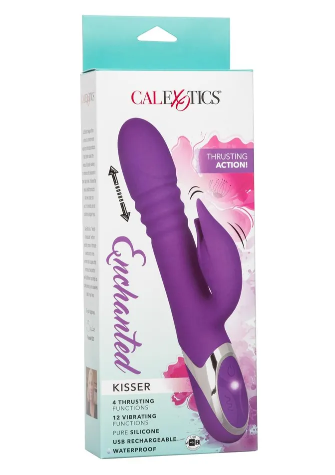 Enchanted Kisser Rechargeable Silicone Thrusting Rabbit Vibrator Enchanted Female Sex Toys Enchanted Kisser Rechargeable Silicone Thrusting Rabbit Vibrator Enchanted Female Sex Toys