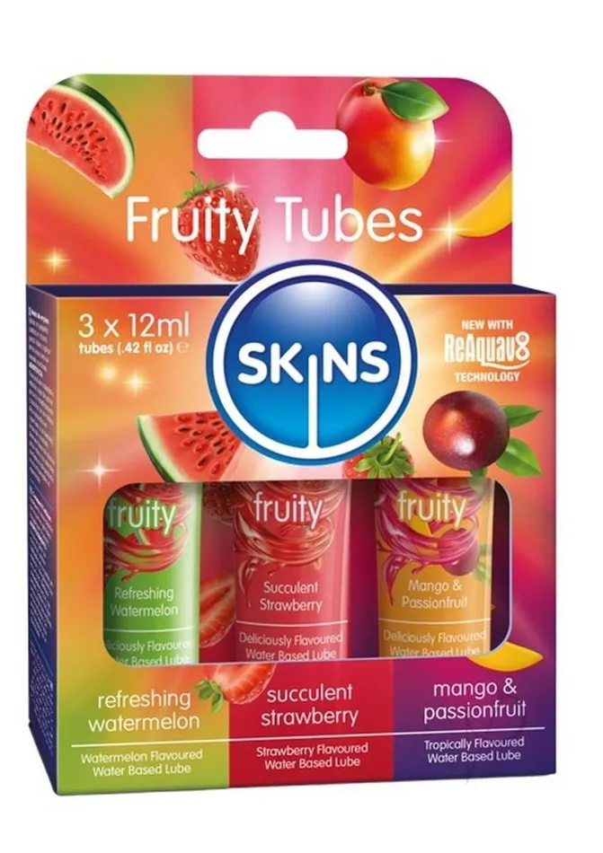 Enhancers Skins Skins Sampler Tubes 12ml 3 Per Pack Fruity