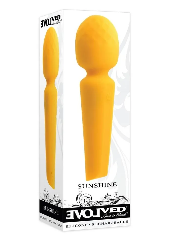 Evolved Sunshine Rechargeable Silicone Vibrator Female Sex Toys
