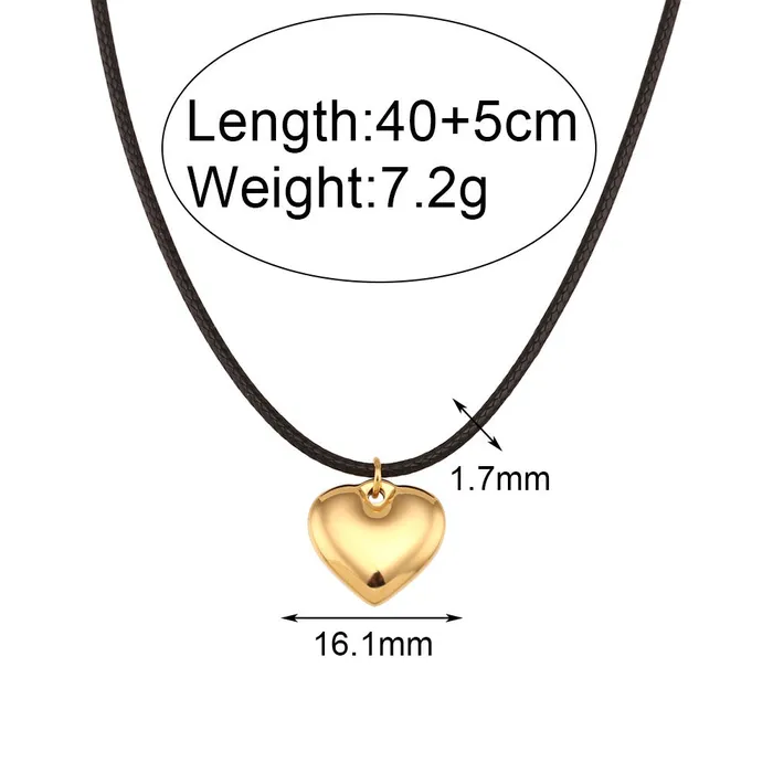 Fashion Jewelry Womens Stainless Steel Rope Chain Peach Necklace cj Dildos