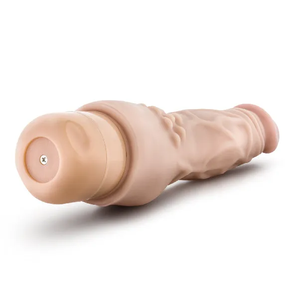 Female Sex Toys Blush Dr Skin Cock Vibe 4 8in Vibrating Cock Beige