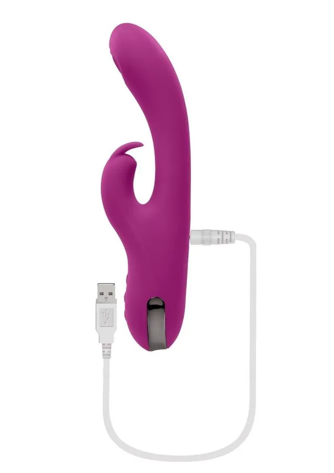 Female Sex Toys Playboy Playboy Thumper Rechargeable Silicone Rabbit Vibrator