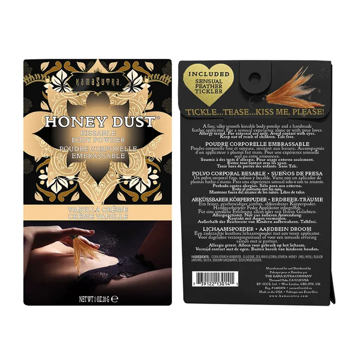 Kama Sutra Dildos Honey Dust Vanilla Creme 1 Oz Kama Sutra Dildos Honey Dust Vanilla Creme 1 Oz