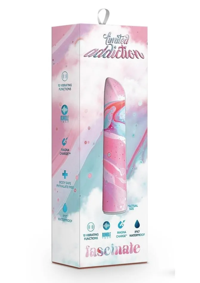 Limited Addiction Vibrators Limited Addiction Fascinate Rechargeable Power Vibrator