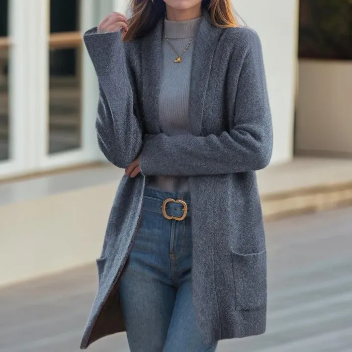 Loose Pockets Sweater Coat For Women cj Anal