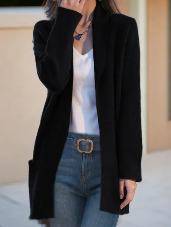 Loose Pockets Sweater Coat For Women cj Anal