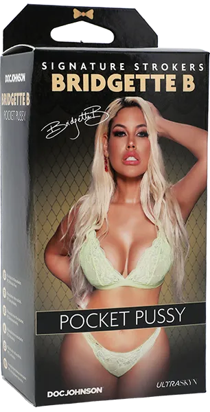 Male Sex Toys Doc Johnson Bridgette B ULTRASKYN Pocket Pussy