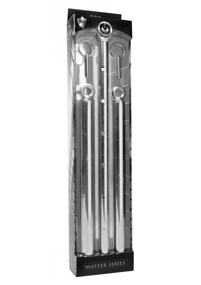Master Series Male Sex Toys Master Series Adjustable Steel Spreader Bar