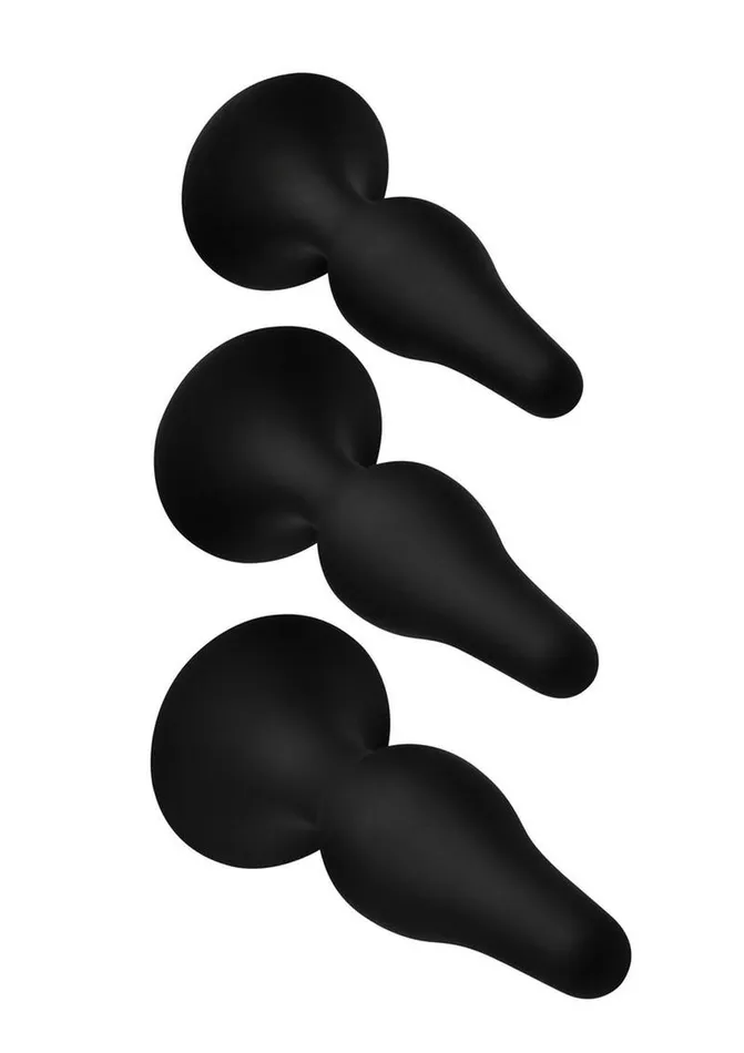 Master Series Male Sex Toys Master Series Triple Spire Tapered Silicone Anal Trainer Master Series Male Sex Toys Master Series Triple Spire Tapered Silicone Anal Trainer