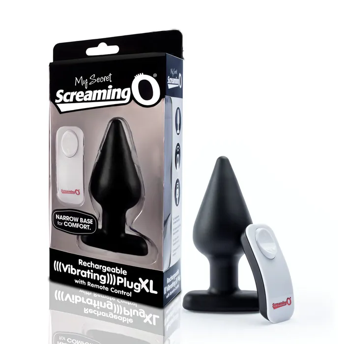 My Secret Remote Control Vibrating Plug XL Screamingo Male Sex Toys
