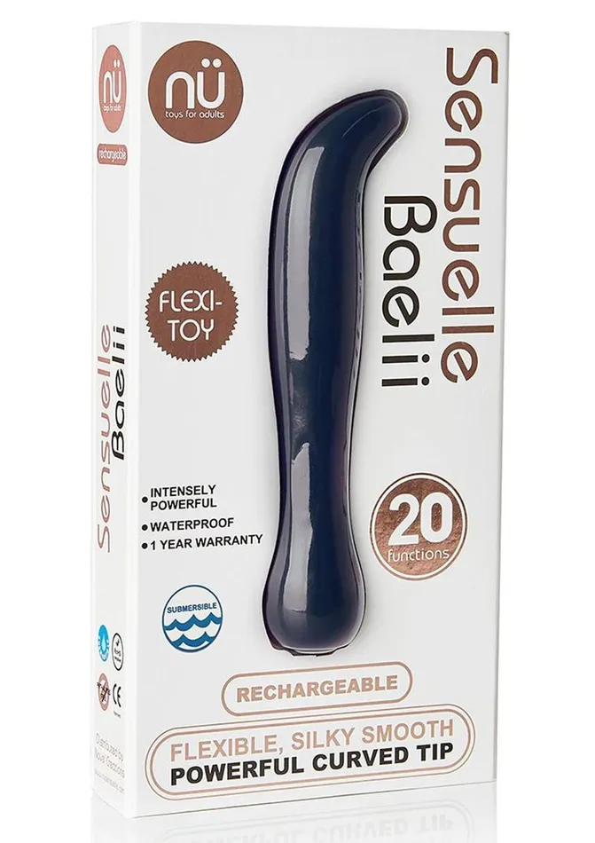 Nu Sensuelle Female Sex Toys Nu Sensuelle Baelii Rechargeable Silicone GSpot Vibrator Nu Sensuelle Female Sex Toys Nu Sensuelle Baelii Rechargeable Silicone GSpot Vibrator