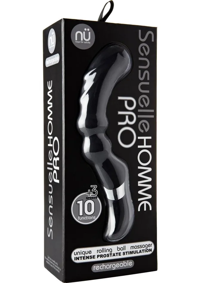 Nu Sensuelle Homme Pro Rechargeable Silicone Prostate Massager Nu Sensuelle Anal Nu Sensuelle Homme Pro Rechargeable Silicone Prostate Massager Nu Sensuelle Anal