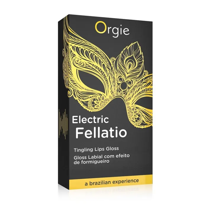 Orgie by Creative Conceptions Electric Fellatio Vibrating Lip Gloss 10 ml Female Sex Toys Orgie by Creative Conceptions Electric Fellatio Vibrating Lip Gloss 10 ml Female Sex Toys