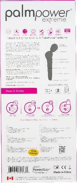 PalmPower Extreme Pink The Toolshed AU Vibrators