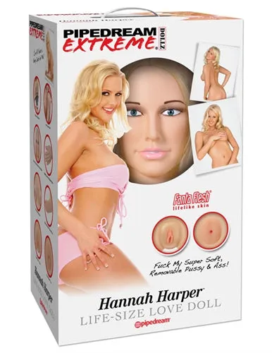 Pipedream Extreme Dollz Hannah Harper Life Size Love Doll PDX Brands Male Sex Toys Pipedream Extreme Dollz Hannah Harper Life Size Love Doll PDX Brands Male Sex Toys