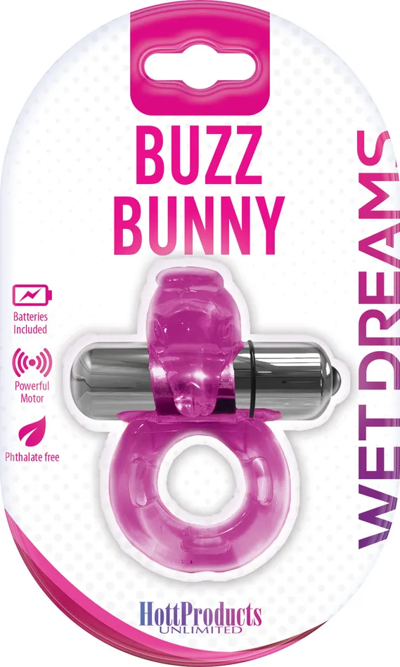 Purrfect Pet Buzz Bunny Magenta Hott Products Vibrators