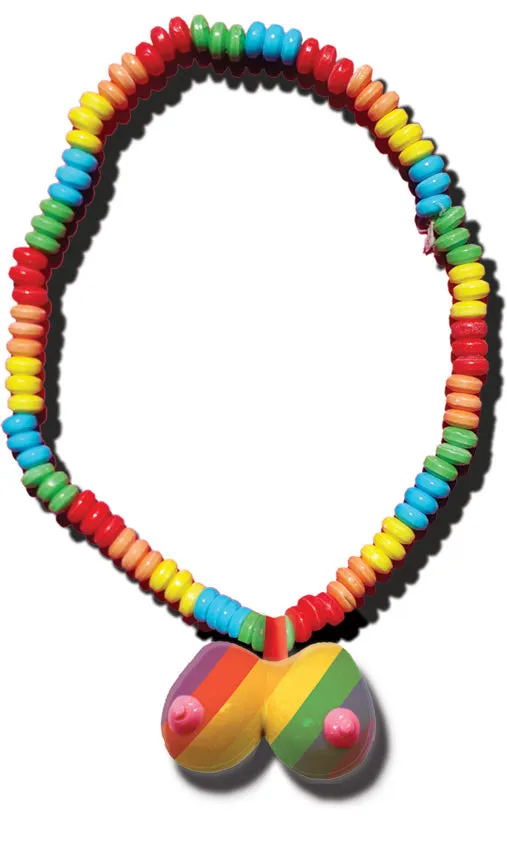 Rainbow Boobie Candy Necklace Hott Products Dildos Rainbow Boobie Candy Necklace Hott Products Dildos
