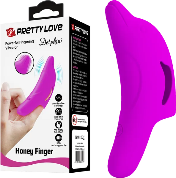 Rechargeable Delphini Pretty Love Female Sex Toys