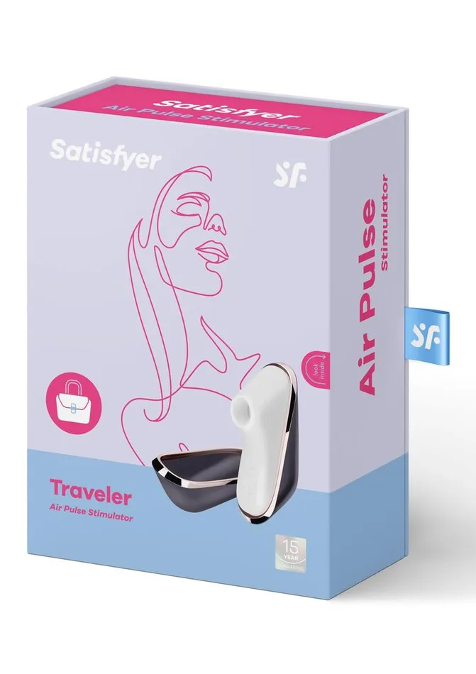 Satisfyer Satisfyer Pro Traveler USB Rechargeable Silicone Clitoral Stimulater Waterproof Female Sex Toys Satisfyer Satisfyer Pro Traveler USB Rechargeable Silicone Clitoral Stimulater Waterproof Female Sex Toys