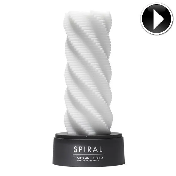 Sculpted Ecstasy Spiral Masturbator Tenga Male Sex Toys