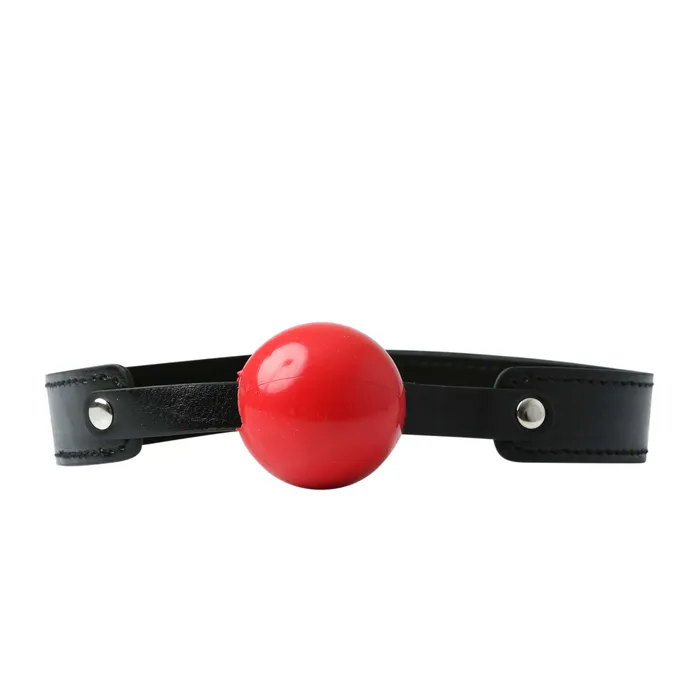 Sex and Mischief Solid Ball Gag Red Sportsheets Male Sex Toys Sex and Mischief Solid Ball Gag Red Sportsheets Male Sex Toys