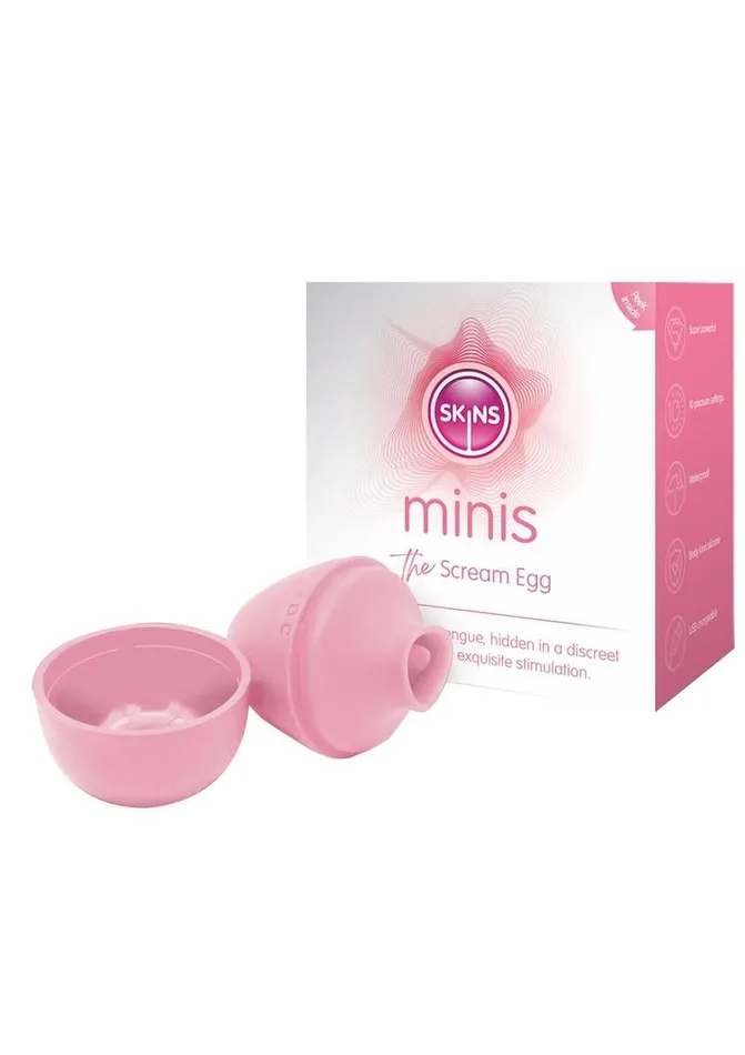 Skins Skins Minis The Scream Silicone Egg Female Sex Toys