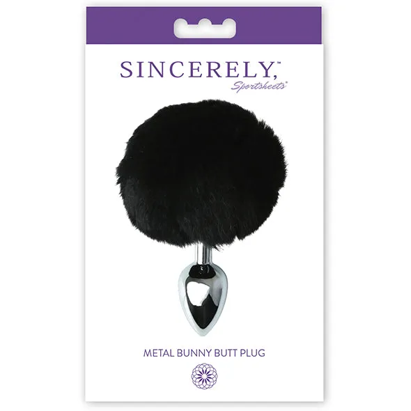 Sportsheets Anal Bunny Butt Plug Faux fur