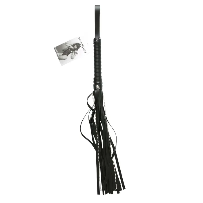 Sportsheets Anal Sex and Mischief Crystal Whip Black Sportsheets Anal Sex and Mischief Crystal Whip Black