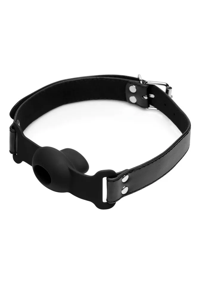 STRICT Strict Hollow Silicone Gag Female Sex Toys