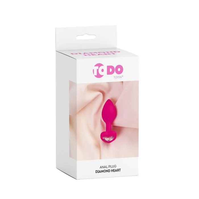 The Toolshed AU Anal ToDo Diamond Heart Anal Plug