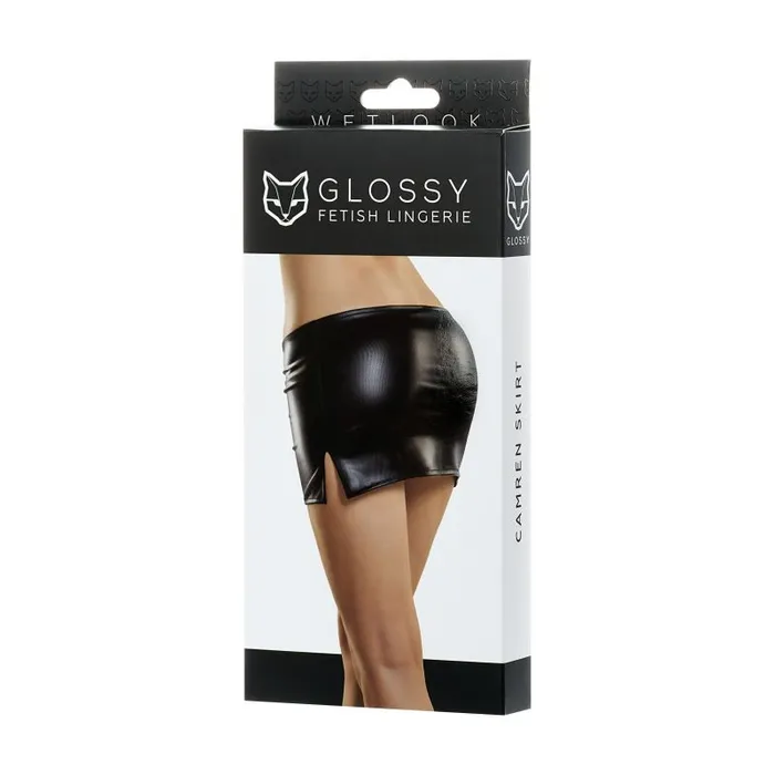 The Toolshed AU Female Sex Toys Glossy Wetlook Mini Skirt Camren
