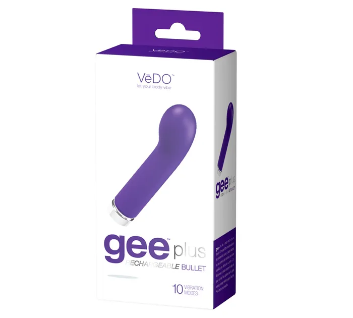 VeDO Gee Plus Rechargeable Mini Vibe Into You Indigo Vibrators VeDO Gee Plus Rechargeable Mini Vibe Into You Indigo Vibrators