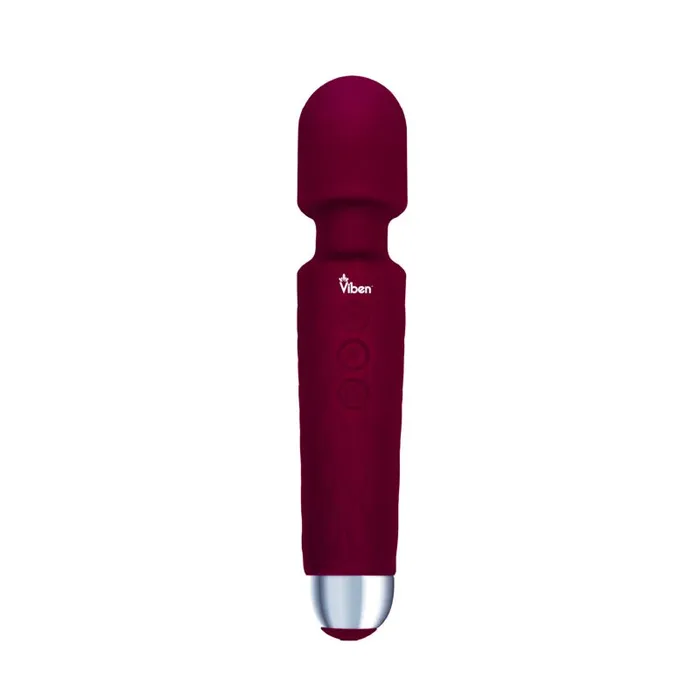 Viben Viben Tempest Rechargeable Wand Massager Ruby Female Sex Toys