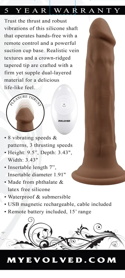 Vibrators Evolved Novelties In Thrust We Trust Dark Vibrators Evolved Novelties In Thrust We Trust Dark
