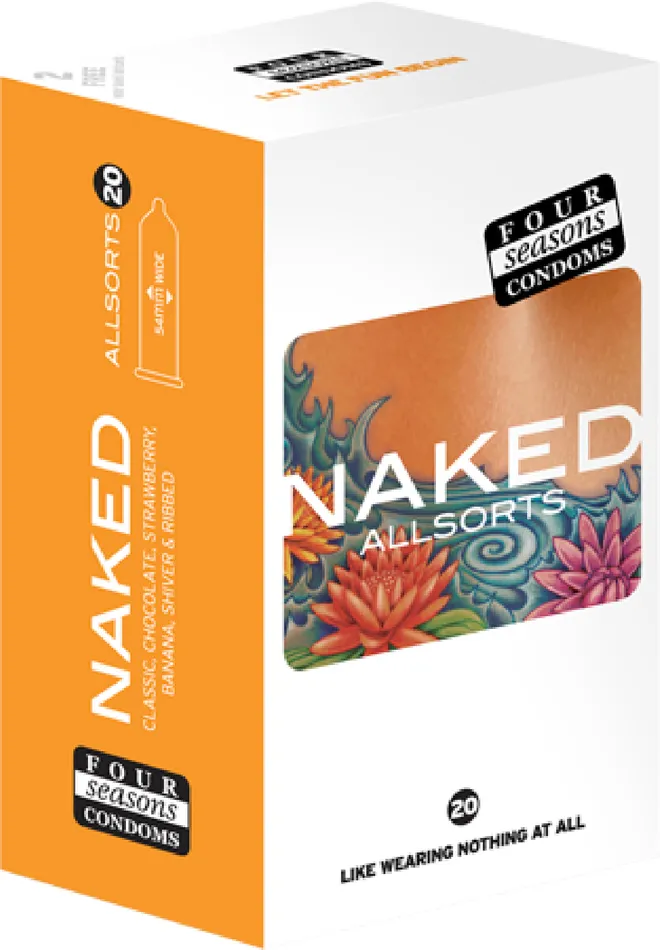 Vibrators Four Seasons Naked Allsorts 20s
