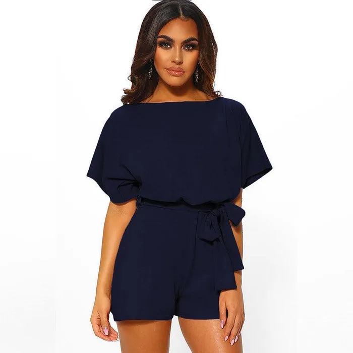 Vibrators Summer fashion hot models jumpsuit shorts cj