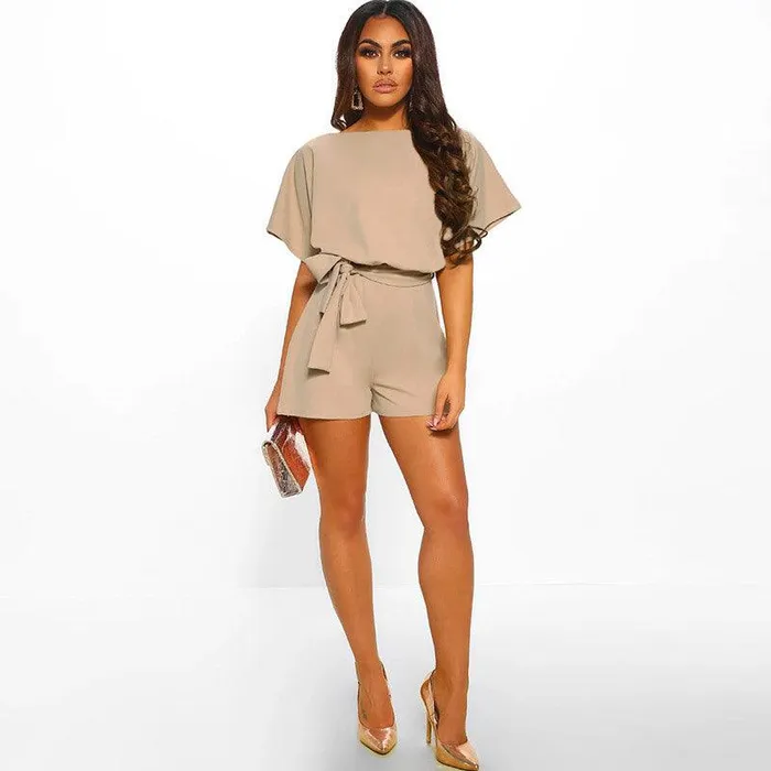 Vibrators Summer fashion hot models jumpsuit shorts cj