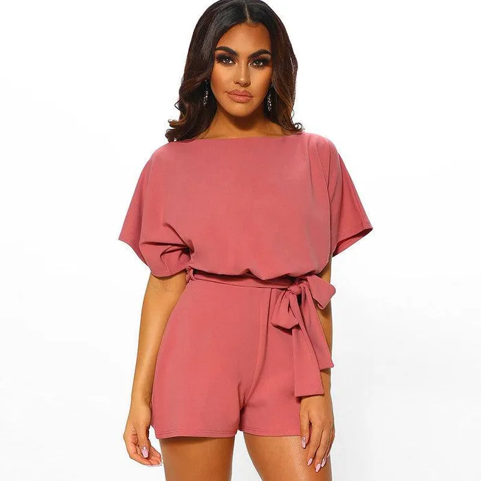 Vibrators Summer fashion hot models jumpsuit shorts cj