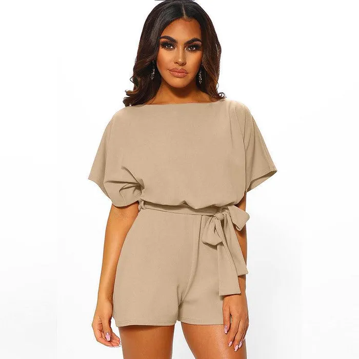 Vibrators Summer fashion hot models jumpsuit shorts cj